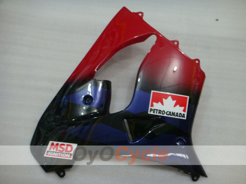 Verkleidungskit für NINJA ZX-9R 98-99 - Rot, Schwarz - Werksstil #OYO87903018