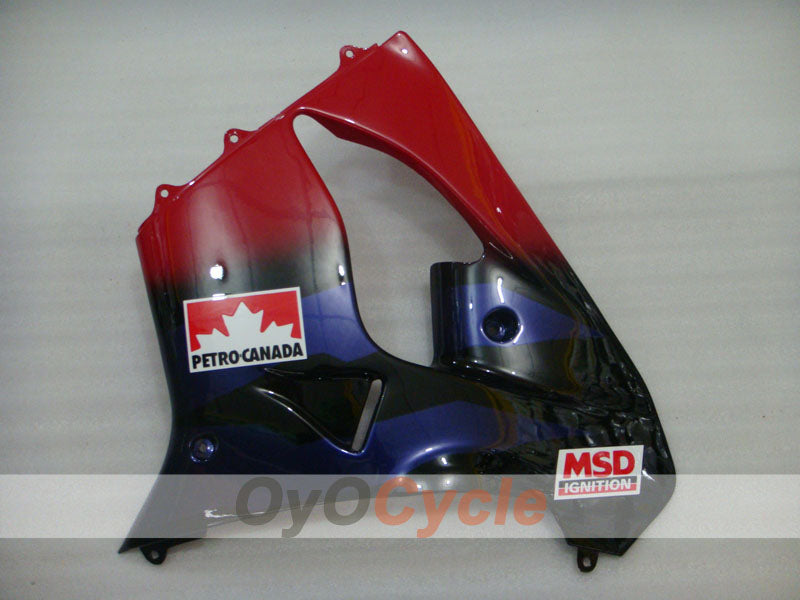 Verkleidungskit für NINJA ZX-9R 98-99 - Rot, Schwarz - Werksstil #OYO87903018