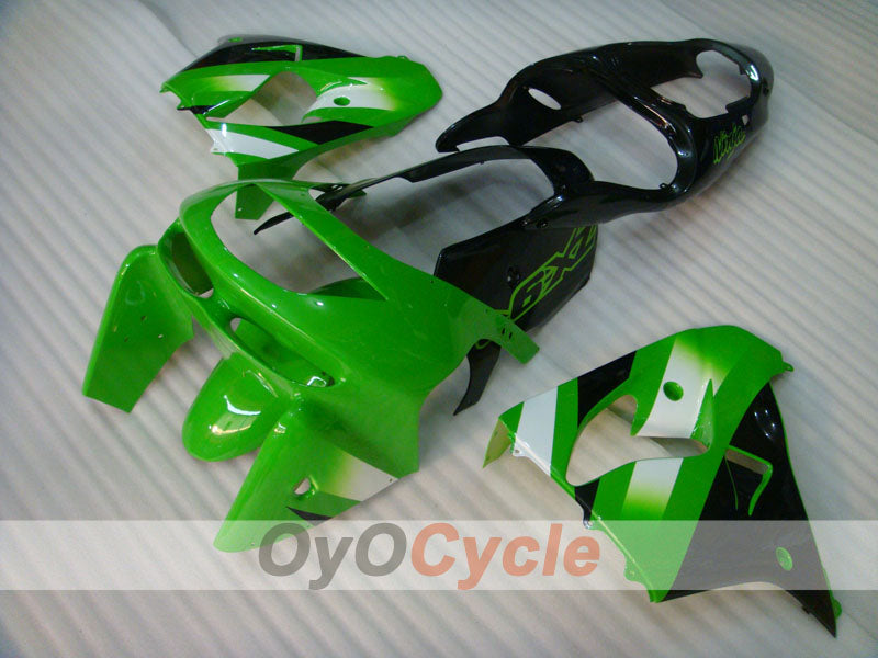 Verkleidungskit für NINJA ZX-9R 98-99 - Grün, Schwarz - Werksstil #OYO87903020