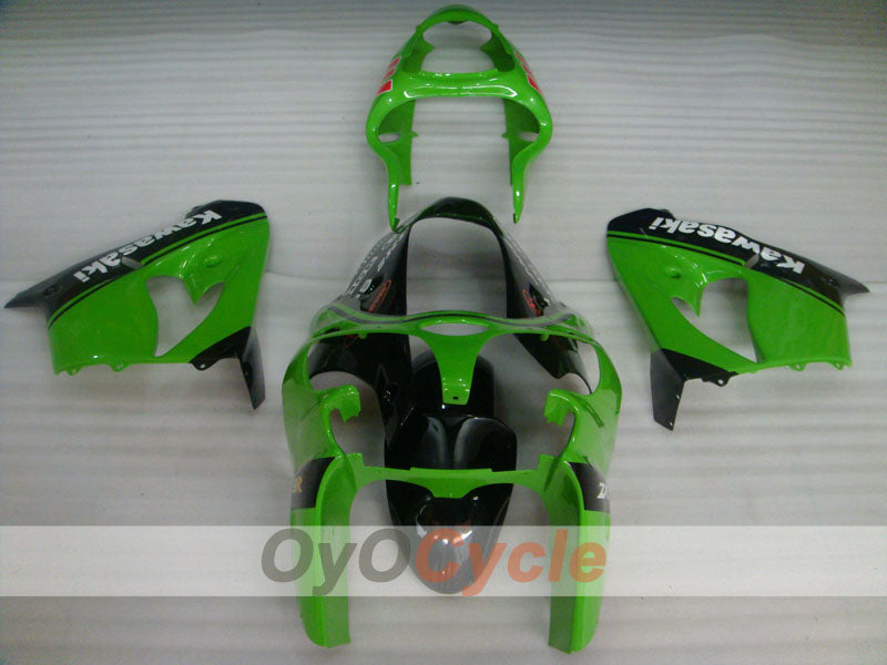 Verkleidungssatz für NINJA ZX-9R 00-01 - Grün, Schwarz - Nakano #OYO87903034 Zweitbild