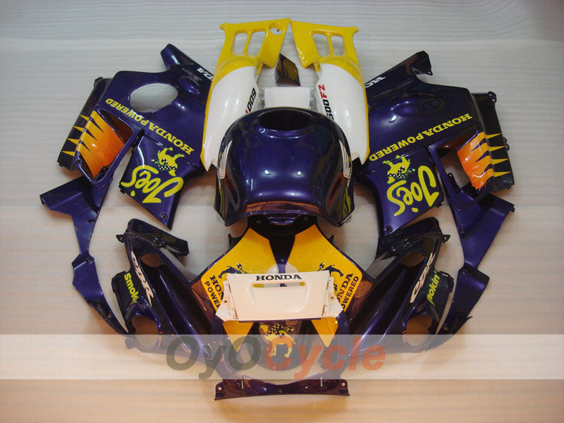 Verkleidungssatz für Honda CBR600 F2 91-94 - Gelb, Lila - Camel #OYO87903041 Hauptbild