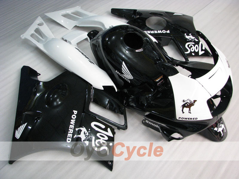 Verkleidungssatz für 91-94 Honda CBR600 F2 - Weiß, Schwarz - Camel #OYO87903047 Zweitbild