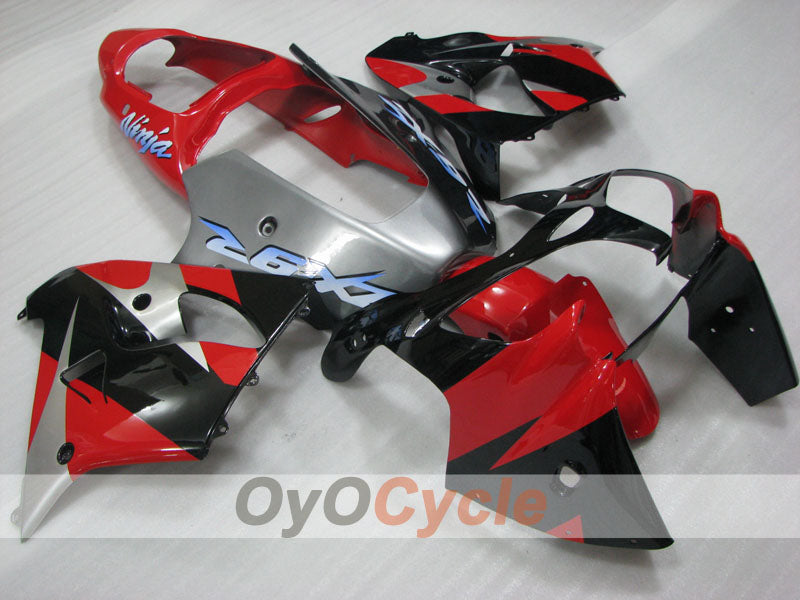 Verkleidungssatz für 00-01 NINJA ZX-9R - Rot, Schwarz - Werksdesign #OYO87903048 Hauptbild