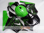 Spritzguss-Verkleidungssatz für 00-01 NINJA ZX-12R - Grün, Schwarz - Flamme #OYO87903057
