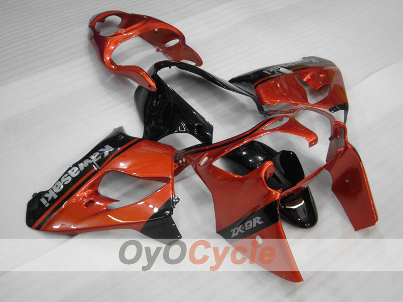 Verkleidungssatz für NINJA ZX-9R 00-01 - Orange, Schwarz - Werksstil #OYO87906058 Hauptbild