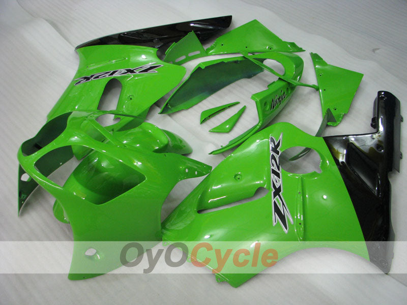 Verkleidungssatz für Einspritzmodelle 00-01 NINJA ZX-12R - Grün, Schwarz - Werksdesign #OYO87903073 Zweitbild