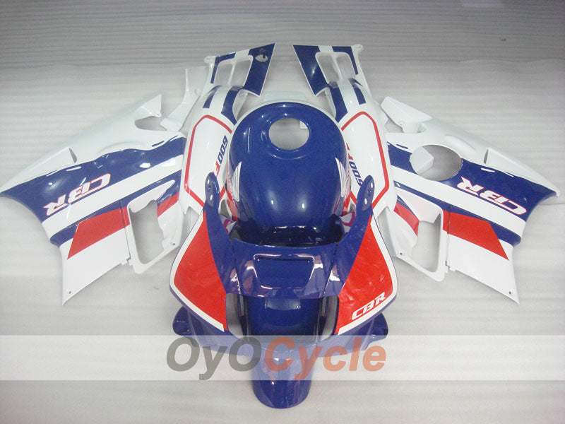 Verkleidungssatz für 91-94 Honda CBR600 F2 - Blau, Weiß - Werksdesign #OYO87903079 Hauptbild