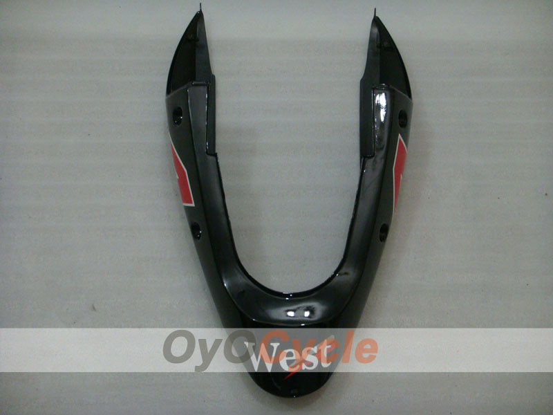Verkleidungssatz für Einspritzmodelle 00-01 NINJA ZX-12R - Weiß, Schwarz - West #OYO87903081