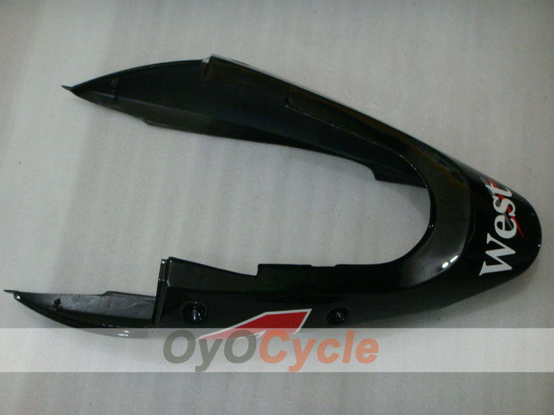 Verkleidungssatz für Einspritzmodelle 00-01 NINJA ZX-12R - Weiß, Schwarz - West #OYO87903081