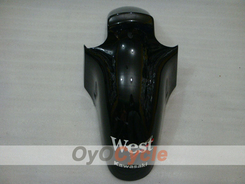 Verkleidungssatz für Einspritzmodelle 00-01 NINJA ZX-12R - Weiß, Schwarz - West #OYO87903081