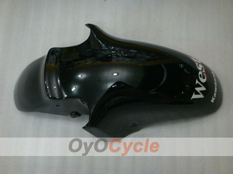 Verkleidungssatz für Einspritzmodelle 00-01 NINJA ZX-12R - Weiß, Schwarz - West #OYO87903081