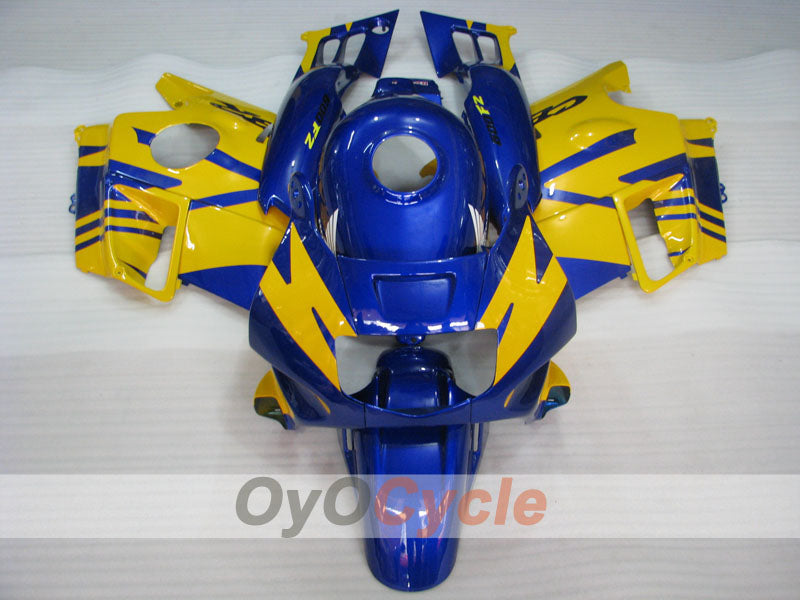Verkleidungssatz für 91-94 Honda CBR600 F2 - Gelb, Blau - Werksstil #OYO87903091 Hauptbild