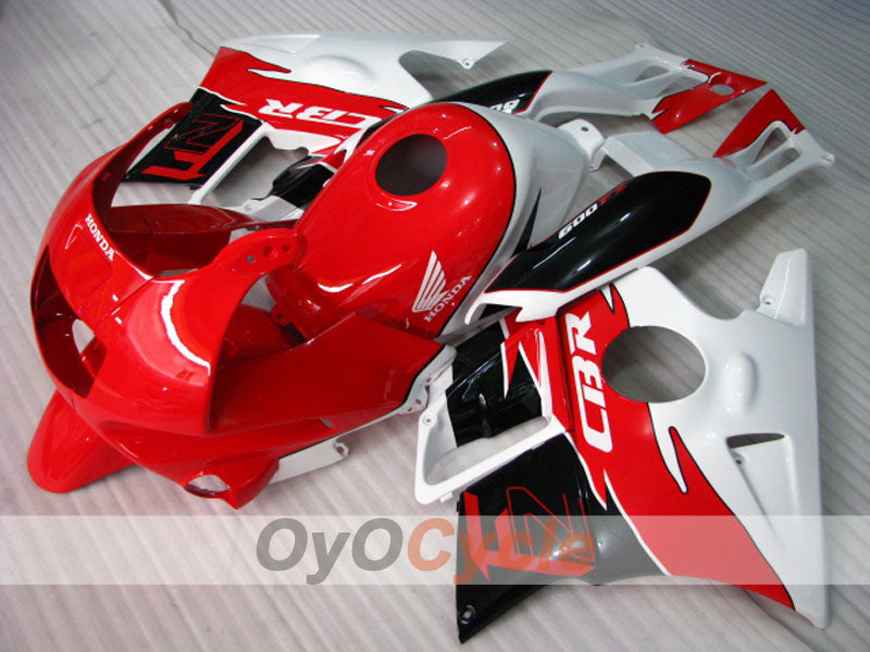 Verkleidungssatz für 91-94 Honda CBR600 F2 - Rot, Weiß - Werksstil #OYO87903092 Hauptbild