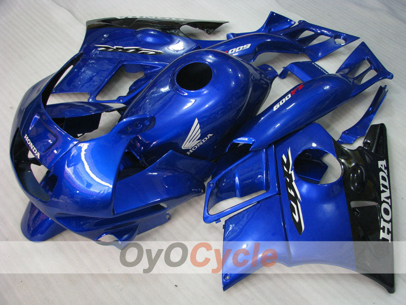 Verkleidungssatz für Honda CBR600 F2, 91-94 - Blau, Schwarz - Werksdesign #OYO87903096 Hauptbild
