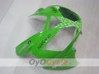 Spritzguss-Verkleidungssatz für NINJA ZX-12R, 02-05 - Grün, Schwarz - Nakano #OYO87903099