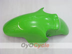 Spritzguss-Verkleidungssatz für NINJA ZX-12R, 02-05 - Grün, Schwarz - Nakano #OYO87903099