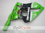 Spritzguss-Verkleidungssatz für NINJA ZX-12R, 02-05 - Grün, Schwarz - Nakano #OYO87903099
