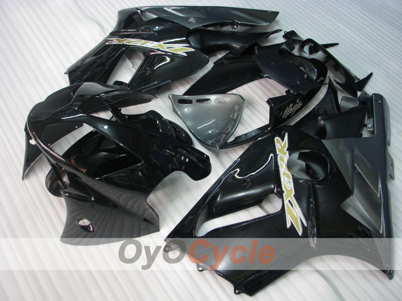 Spritzguss-Verkleidungssatz für NINJA ZX-12R, 02-05 - Schwarz - Werksdesign #OYO87903101