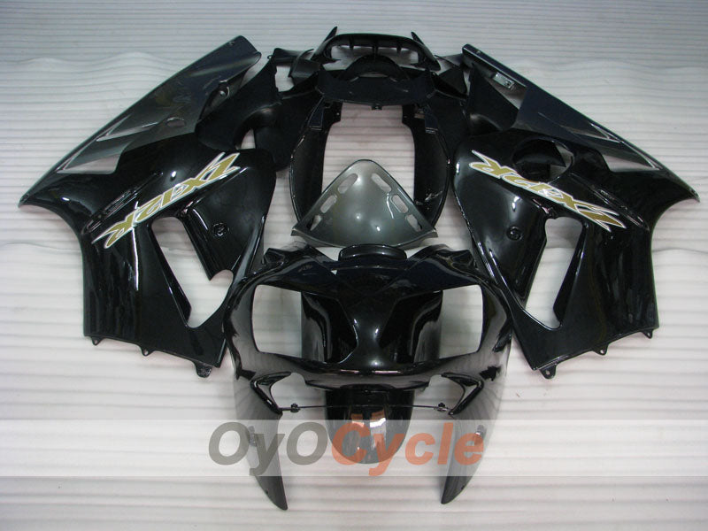 Spritzguss-Verkleidungssatz für NINJA ZX-12R, 02-05 - Schwarz - Werksdesign #OYO87903101