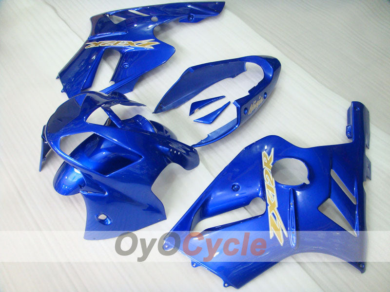 Spritzguss-Verkleidungssatz für NINJA ZX-12R, 02-05 - Blau - Werksdesign #OYO87903104