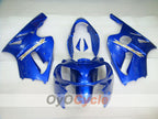 Spritzguss-Verkleidungssatz für NINJA ZX-12R, 02-05 - Blau - Werksdesign #OYO87903104