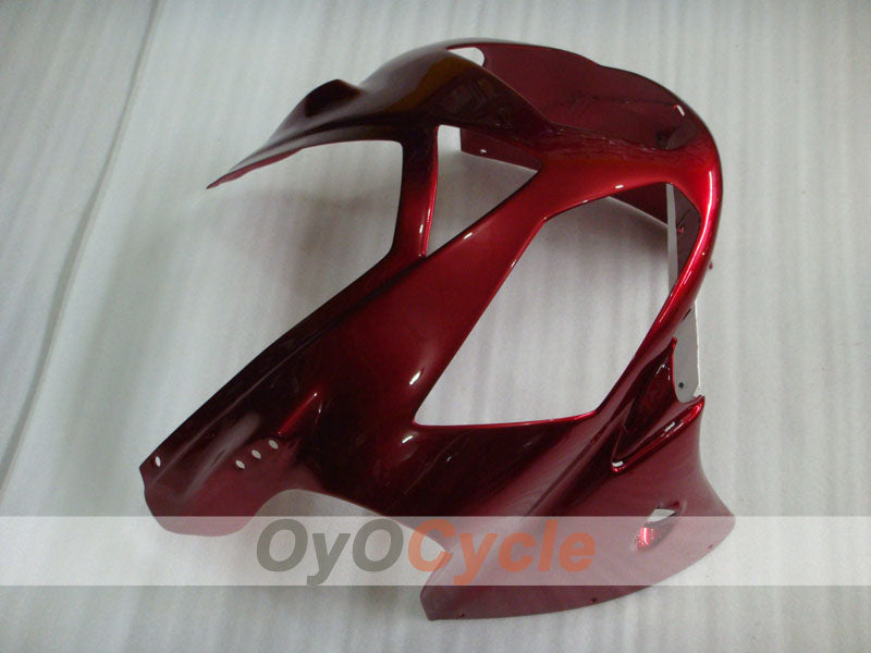 Spritzguss-Verkleidungssatz für NINJA ZX-12R, 02-05 - Rot, Schwarz - Werksdesign #OYO87903105