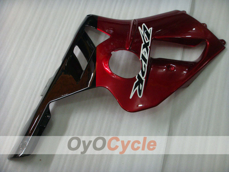 Spritzguss-Verkleidungssatz für NINJA ZX-12R, 02-05 - Rot, Schwarz - Werksdesign #OYO87903105