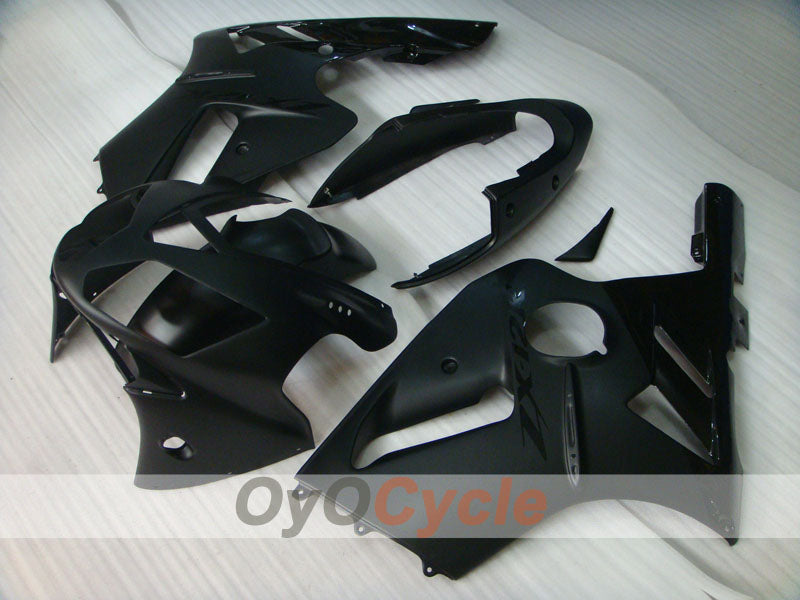Spritzguss-Verkleidungssatz für NINJA ZX-12R 02-05 - Schwarz, Matt - Werksstil #OYO87903108 Zweitbild
