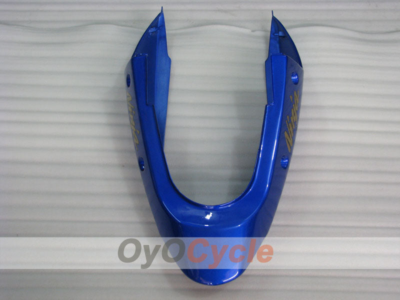 Spritzguss-Verkleidungssatz für NINJA ZX-12R 02-05 - Blau, Schwarz - Werksstil #OYO87903113