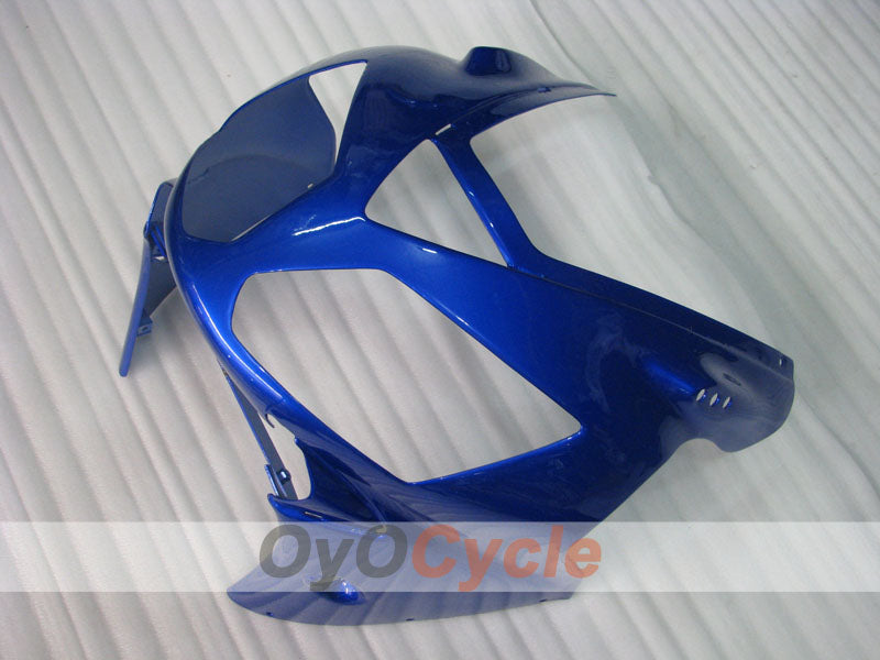 Spritzguss-Verkleidungssatz für NINJA ZX-12R 02-05 - Blau, Schwarz - Werksstil #OYO87903113