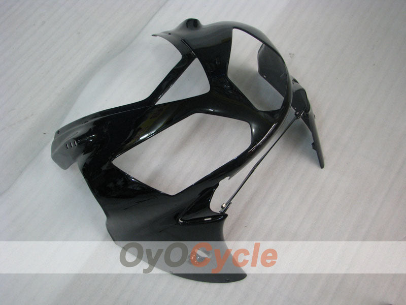 Spritzguss-Verkleidungssatz für NINJA ZX-12R 02-05 - Schwarz, Grau - Werksstil #OYO87903114