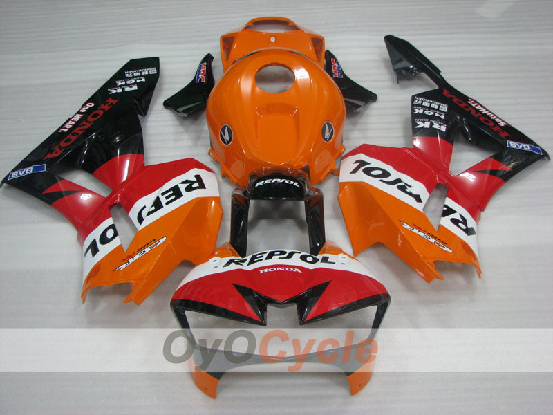 Verkleidungssatz für 13-20 CBR600RR - Orange, Schwarz - Repsol #OYO87903125