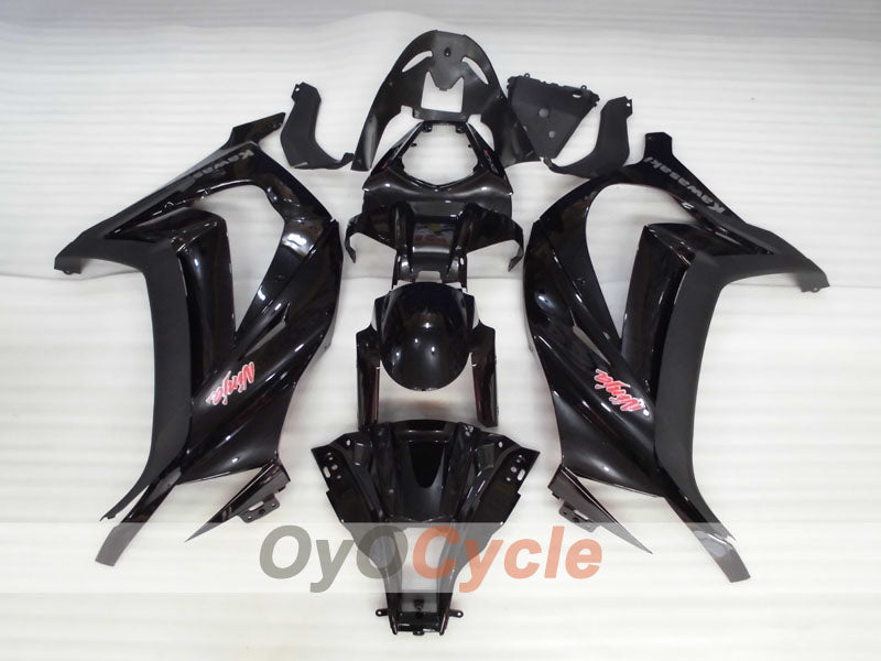Einspritzverkleidungssatz für 11-15 NINJA ZX-10R - Schwarz - Werksstil #OYO87903135