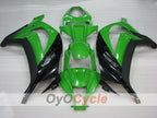 Einspritzverkleidungssatz für 11-15 NINJA ZX-10R - Grün, Schwarz - Werksstil #OYO87903138