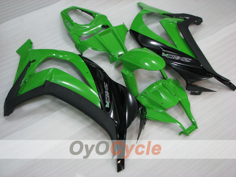 Einspritzverkleidungssatz für 11-15 NINJA ZX-10R - Grün, Schwarz - Werksstil #OYO87903138 Hauptbild