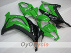 Einspritzverkleidungssatz für 11-15 NINJA ZX-10R - Grün, Schwarz - Werksstil #OYO87903138