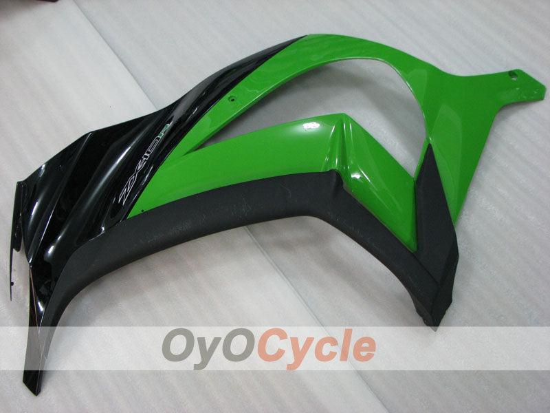 Einspritzverkleidungssatz für 11-15 NINJA ZX-10R - Grün, Schwarz - Werksstil #OYO87903138