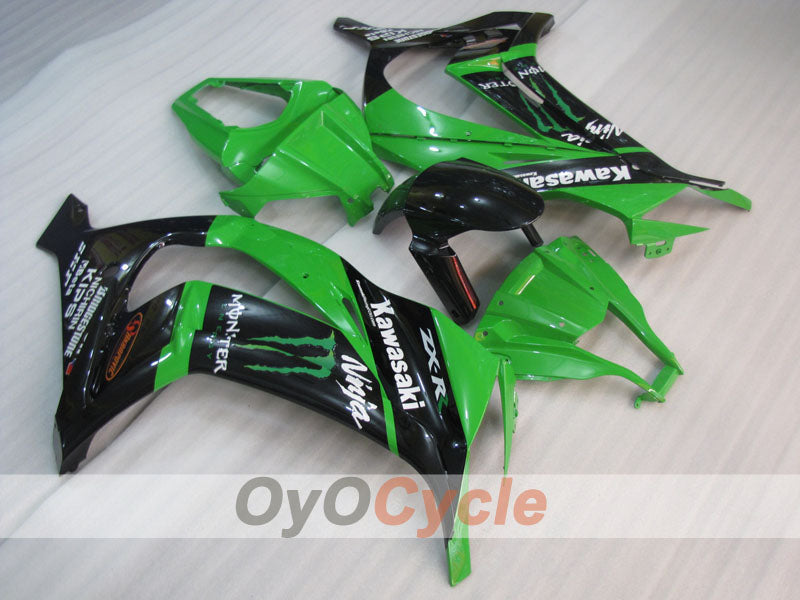 Einspritzverkleidungssatz für 11-15 NINJA ZX-10R - Grün, Schwarz - Werksstil #OYO87903139 Hauptbild