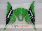 Einspritzverkleidungssatz für 11-15 NINJA ZX-10R - Grün, Schwarz - Werksstil #OYO87903139