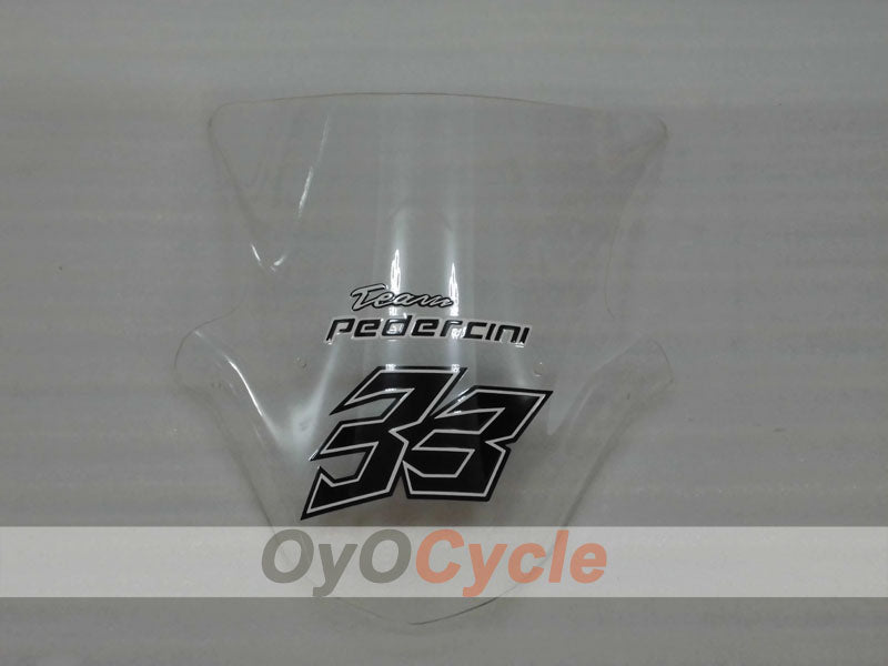 Einspritzverkleidungssatz für 11-15 NINJA ZX-10R - Rot, Schwarz - PIRELLI #OYO87903140