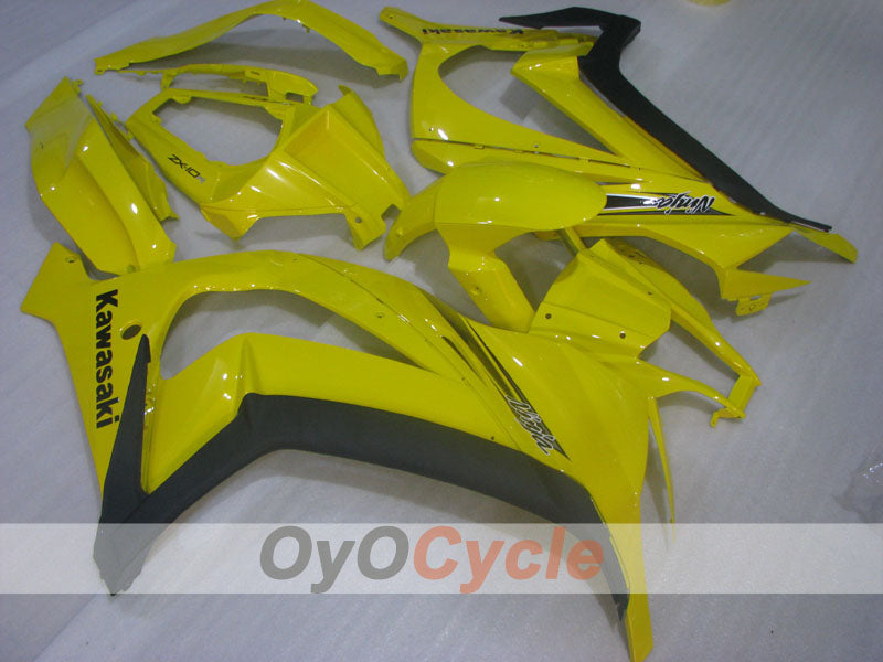 Einspritzverkleidungssatz für 11-15 NINJA ZX-10R - Gelb, Schwarz - Werksstil #OYO87903143 Hauptbild