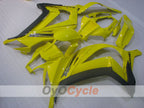 Einspritzverkleidungssatz für 11-15 NINJA ZX-10R - Gelb, Schwarz - Werksstil #OYO87903143