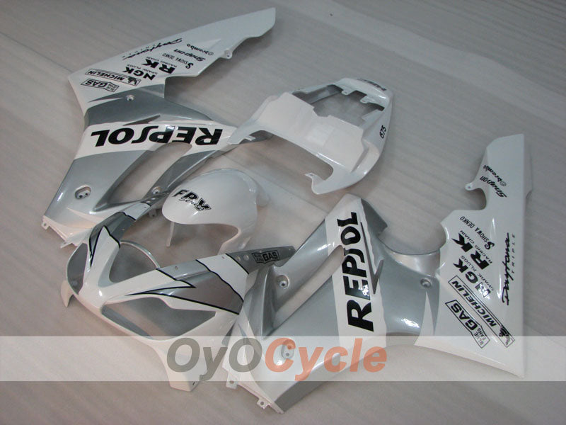 Einspritzverkleidungssatz für Triumph Daytona 675 06-08 - Weiß, Grau - MICHELIN #OYO87903145 Hauptbild