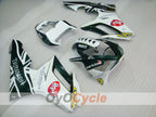 Einspritzverkleidungssatz für Triumph Daytona 675 06-08 - Grün, Weiß - Werksdesign #OYO87903151