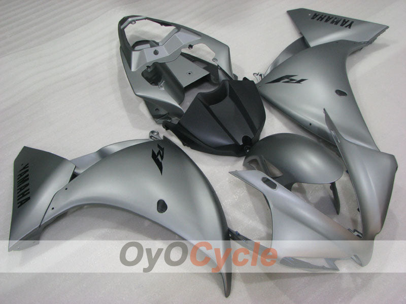 Einspritzverkleidungssatz für 12-14 YZF-R1 - Schwarz, Grau, Matt - Werksdesign #OYO87903179 Hauptbild