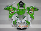 Einspritz-Verkleidungssatz für 11-26 GSX R750 - Grün, Weiß - MICHELIN, MOTUL #OYO87903194