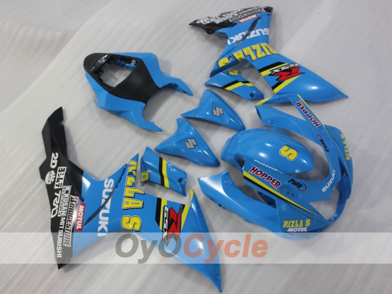 Einspritz-Verkleidungssatz für 11-26 GSX R750 - Blau, Schwarz - Rizla+ #OYO87903196 Hauptbild