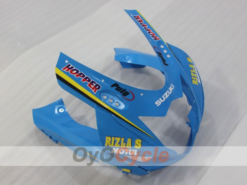 Einspritz-Verkleidungssatz für 11-26 GSX R750 - Blau, Schwarz - Rizla+ #OYO87903196