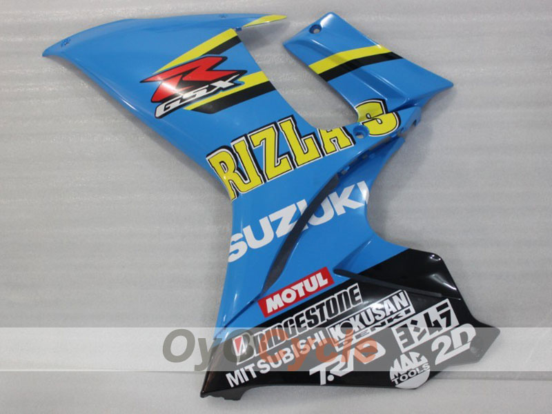 Einspritz-Verkleidungssatz für 11-26 GSX R750 - Blau, Schwarz - Rizla+ #OYO87903196