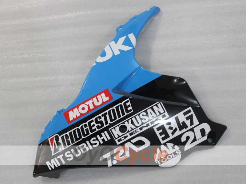 Einspritz-Verkleidungssatz für 11-26 GSX R750 - Blau, Schwarz - Rizla+ #OYO87903196